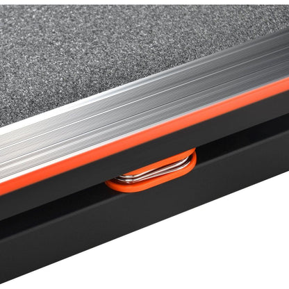 Folding Electric 3.5HP Treadmill With Incline Medium Running Machine Motorised LCD Gym 330lbs Folding Treadmill Electric Motorized Power 14.8KM/H Running Fitness Machine Gym