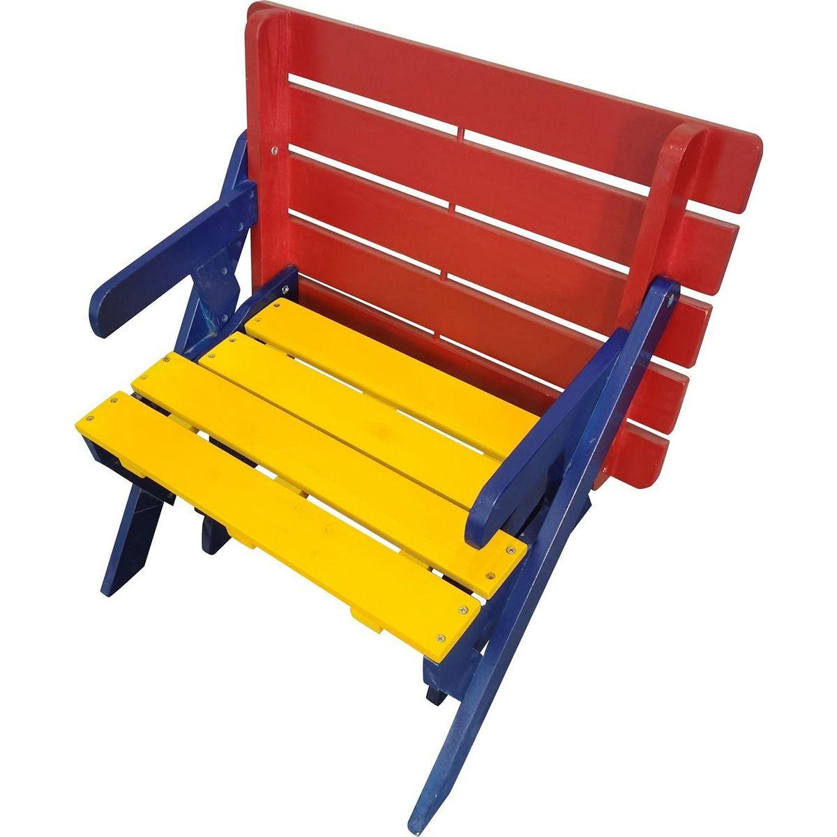 KID'S MULTI-FUNCTIONAL ARM CHAIR,TABLE+ 2 BENCHES (All-in-one)