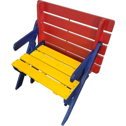 KID'S MULTI-FUNCTIONAL ARM CHAIR,TABLE+ 2 BENCHES (All-in-one)