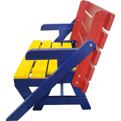 KID'S MULTI-FUNCTIONAL ARM CHAIR,TABLE+ 2 BENCHES (All-in-one)