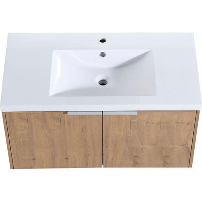 84 Inch Soft Close Doors Bathroom Vanity With Sink, A Small Storage Shelves, 36" and 12" Combination Cabinet,(KD-Packing)