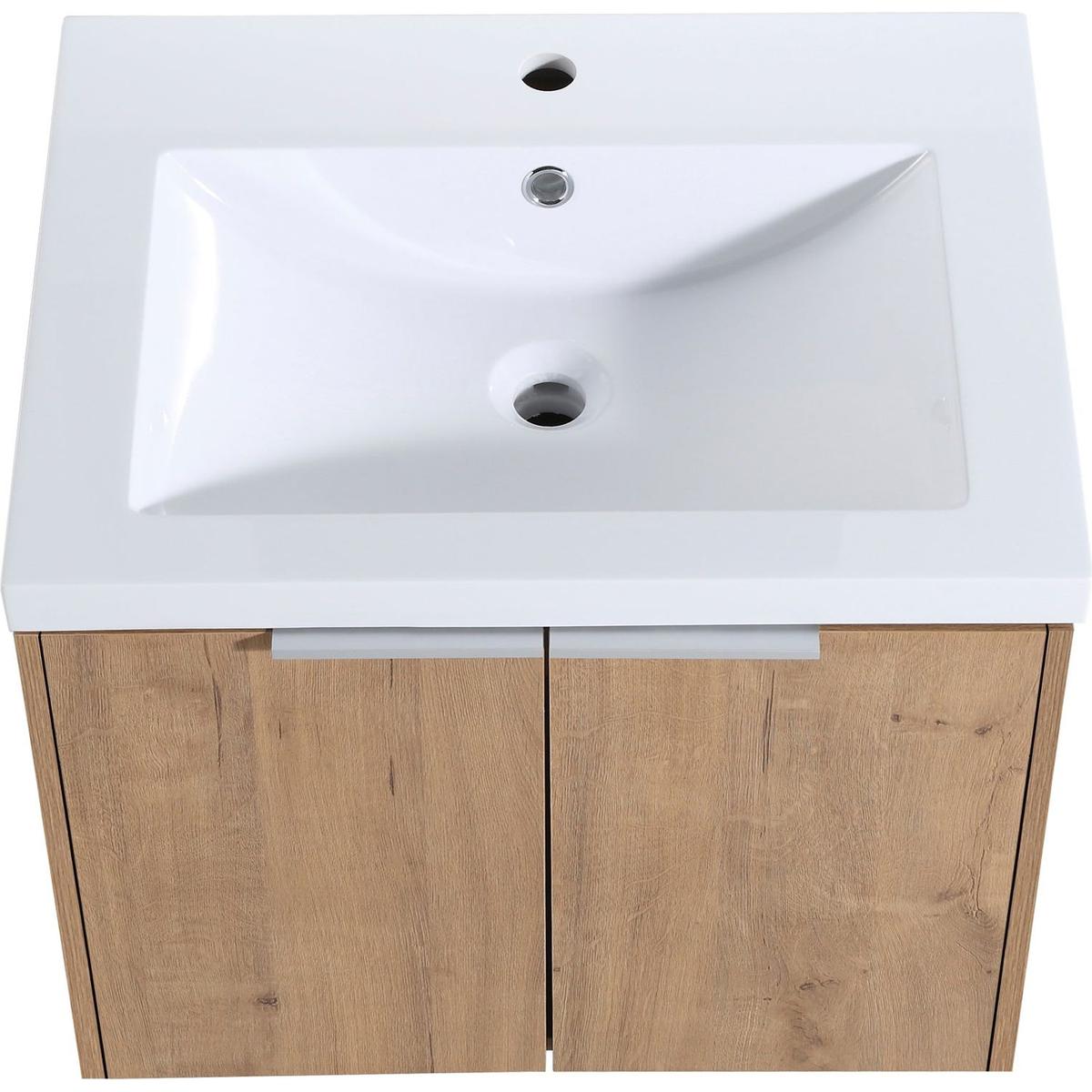 60 Inch Soft Close Doors Bathroom Vanity With Sink, A Small Storage Shelves, 24" and 12" Combination Cabinet,(KD-Packing)