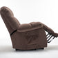 Power Lift Recliner Chair for Elderly- Heavy Duty and Safety Motion Reclining Mechanism-Fabric Sofa Living Room Chair