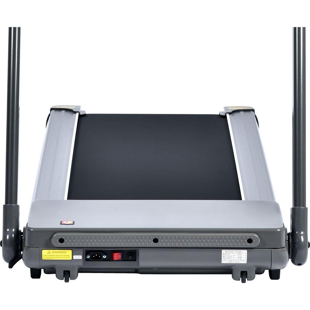 Folding Electric 3.5HP Treadmill Medium Running Machine Motorised Gym 330lb,Portable Compact Treadmill Foldable for Home Gym Fitness Workout Jogging Walking,Electric Motorized Power 14KM/H