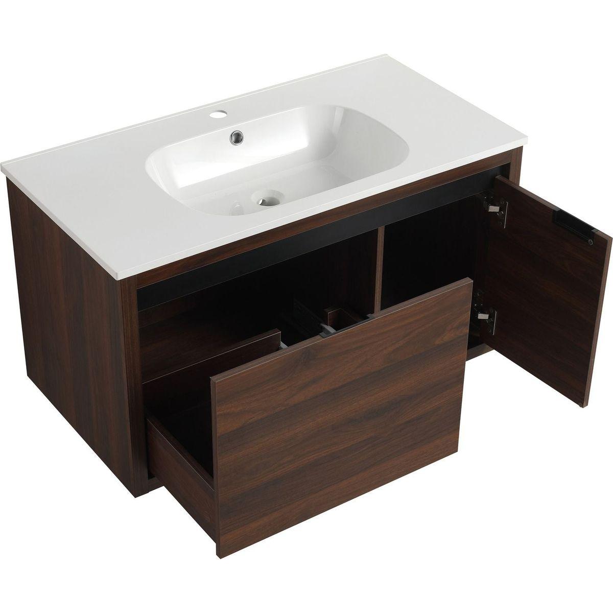 36 Inch Bathroom Vanity With Gel Sink