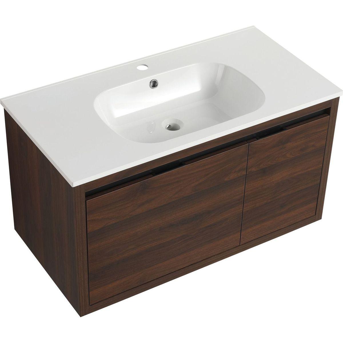 36 Inch Bathroom Vanity With Gel Sink