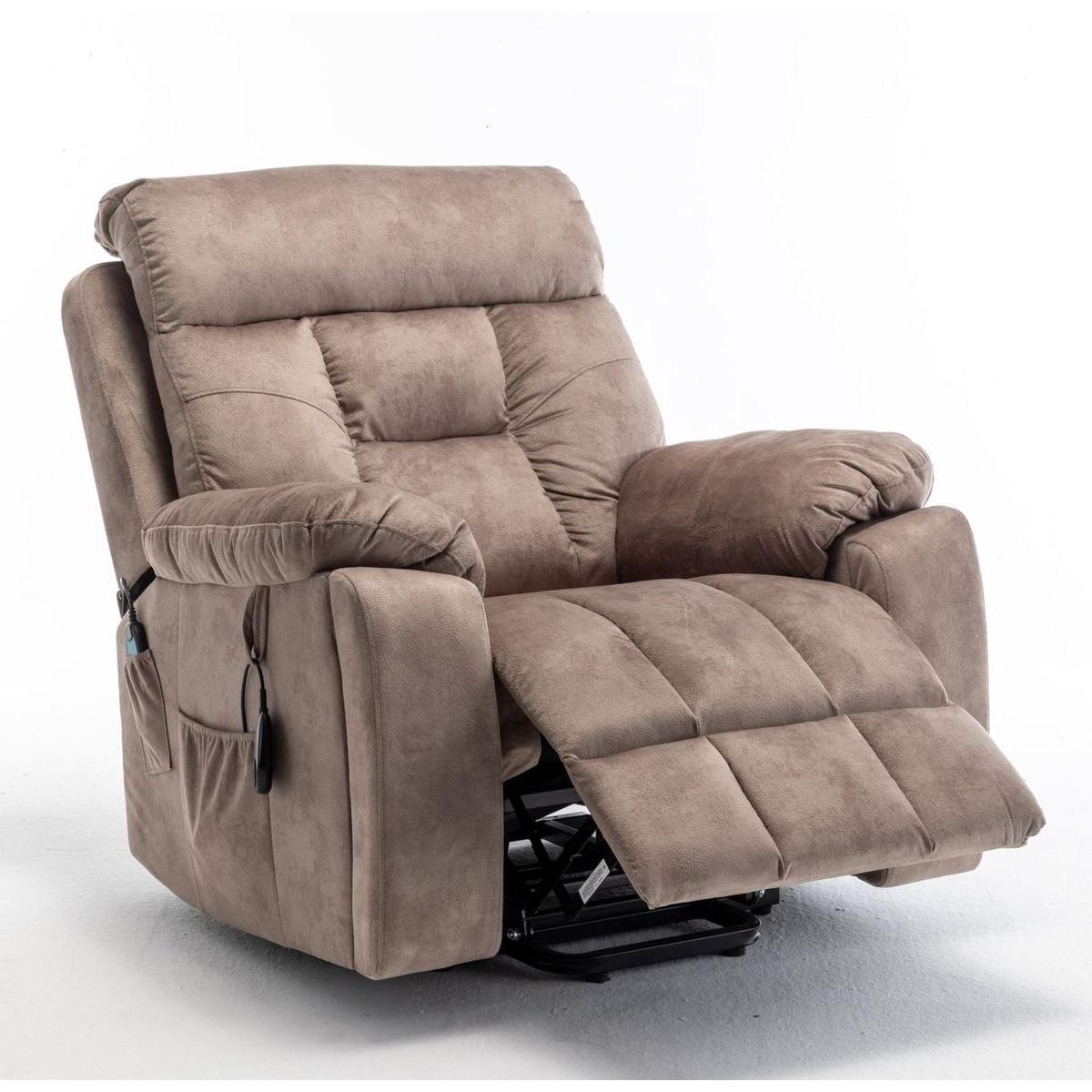 Lounge chair lift chair relax sofa chair living room furniture living room power elderly electric lounge chair (oversize, hidden cup holder)