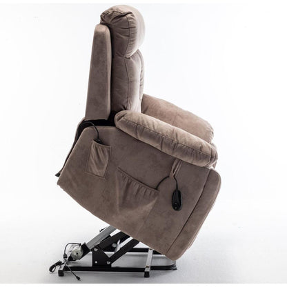 Lounge chair lift chair relax sofa chair living room furniture living room power elderly electric lounge chair (oversize, hidden cup holder)