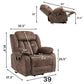 Recliners Lift Chair Relax Sofa Chair Livingroom Furniture Living Room Power Electric Reclining for Elderly