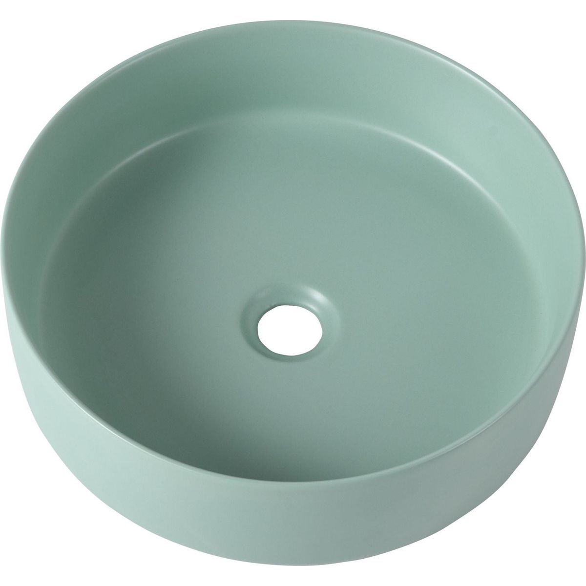 Ceramic Circular Vessel Bathroom Sink Art Sink