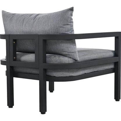 Multi-person Outdoor Steel Sofa Set, Waterproof, Anti-rust and Anti-uv, Suitable for Gardens and Lawns