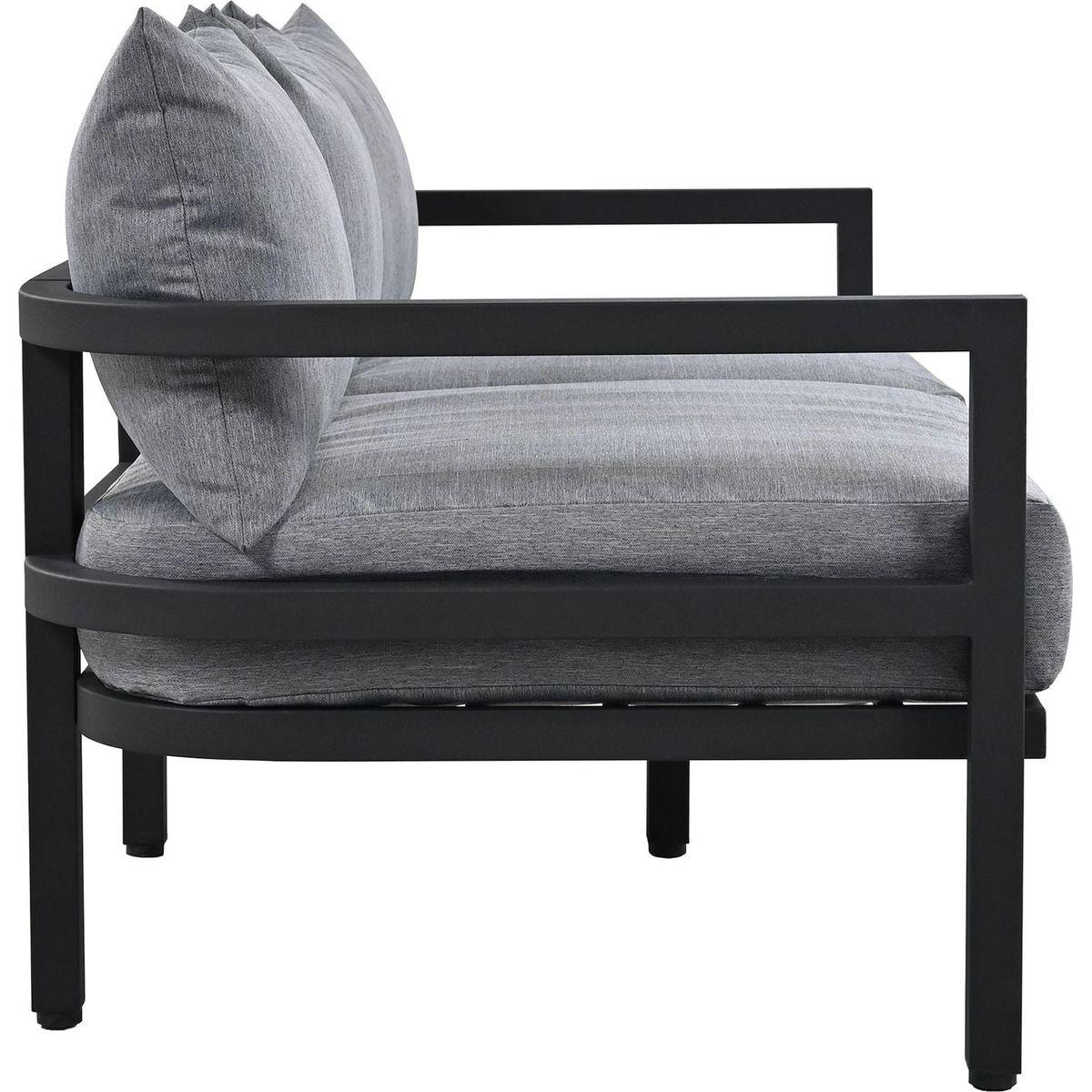 Multi-person Outdoor Steel Sofa Set, Waterproof, Anti-rust and Anti-uv, Suitable for Gardens and Lawns