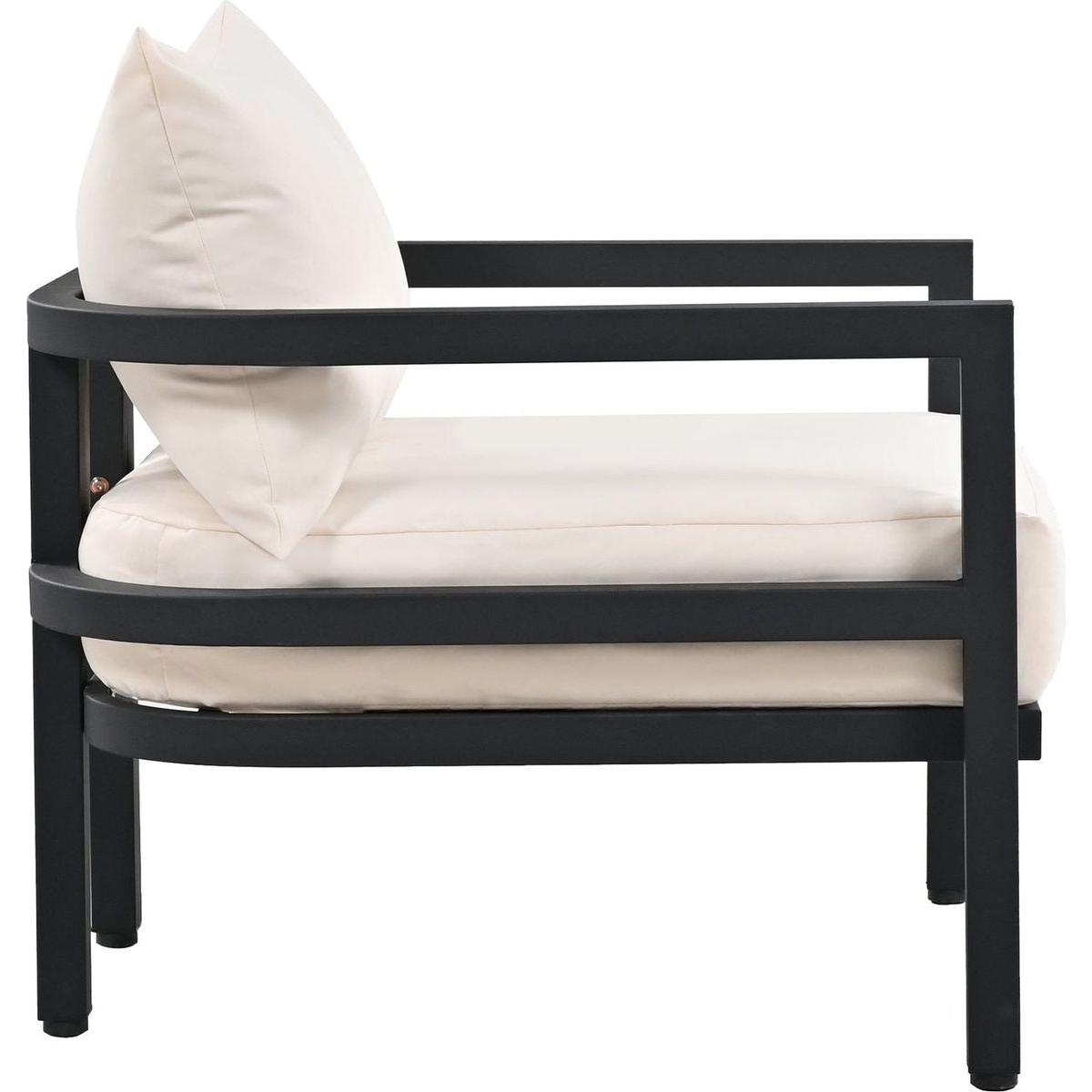 Multi-person Outdoor Steel Sofa Set, Waterproof, Anti-rust and Anti-uv, Suitable for Gardens and Lawns