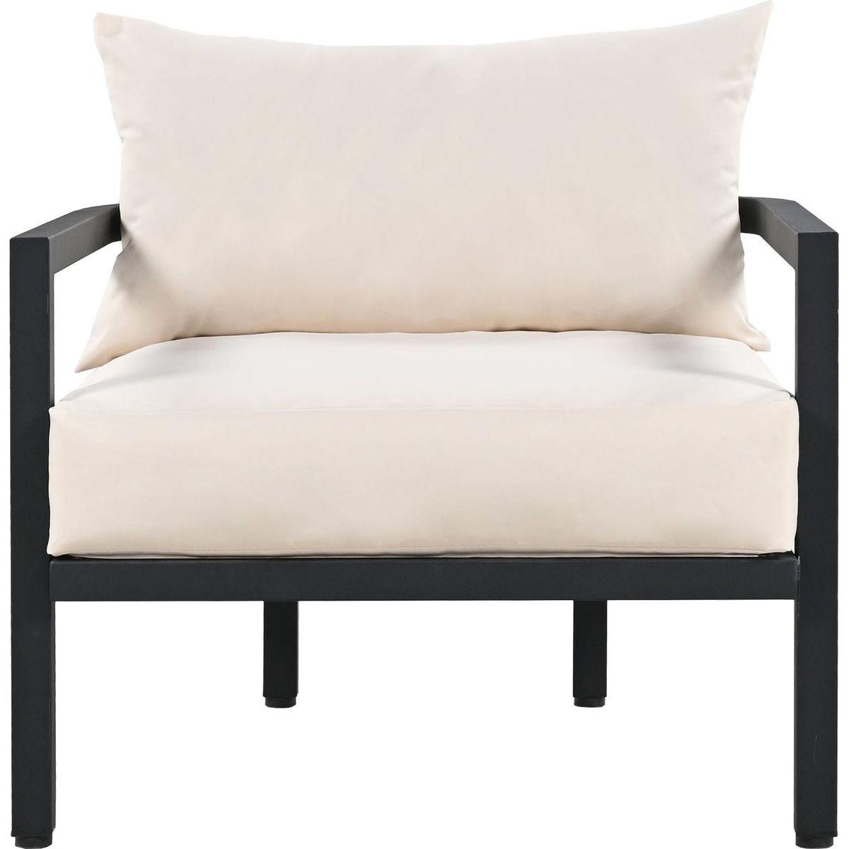 Multi-person Outdoor Steel Sofa Set, Waterproof, Anti-rust and Anti-uv, Suitable for Gardens and Lawns