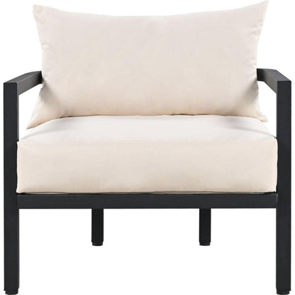 Multi-person Outdoor Steel Sofa Set, Waterproof, Anti-rust and Anti-uv, Suitable for Gardens and Lawns