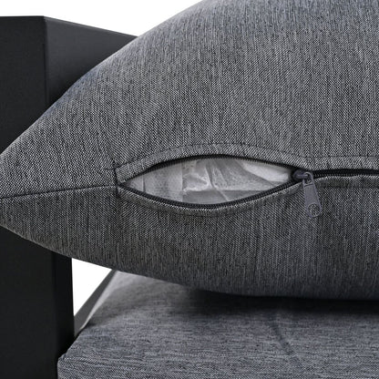 Multi-person Outdoor Steel Sofa Set, Waterproof, Anti-rust and Anti-uv, Suitable for Gardens and Lawns