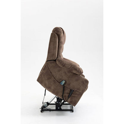 Lounge chair lift chair relax sofa chair sitting room furniture sitting room power supply elderly electric lounge chair (180 degree lying flat)