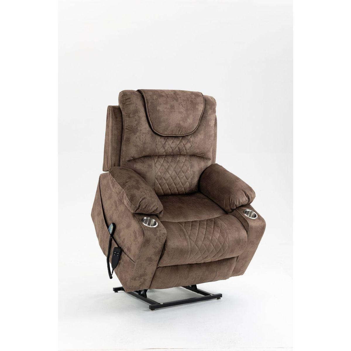 Lounge chair lift chair relax sofa chair sitting room furniture sitting room power supply elderly electric lounge chair (180 degree lying flat)