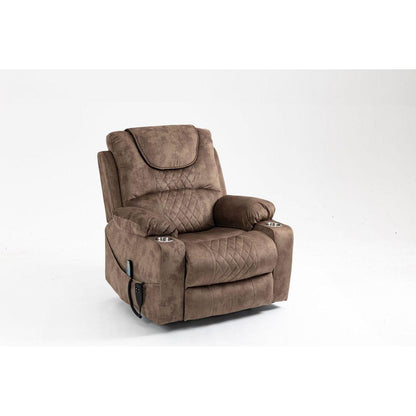 Lounge chair lift chair relax sofa chair sitting room furniture sitting room power supply elderly electric lounge chair (180 degree lying flat)
