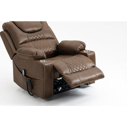 Lounge chair lift chair relax sofa chair sitting room furniture sitting room power supply elderly electric lounge chair (180 degree lying flat)