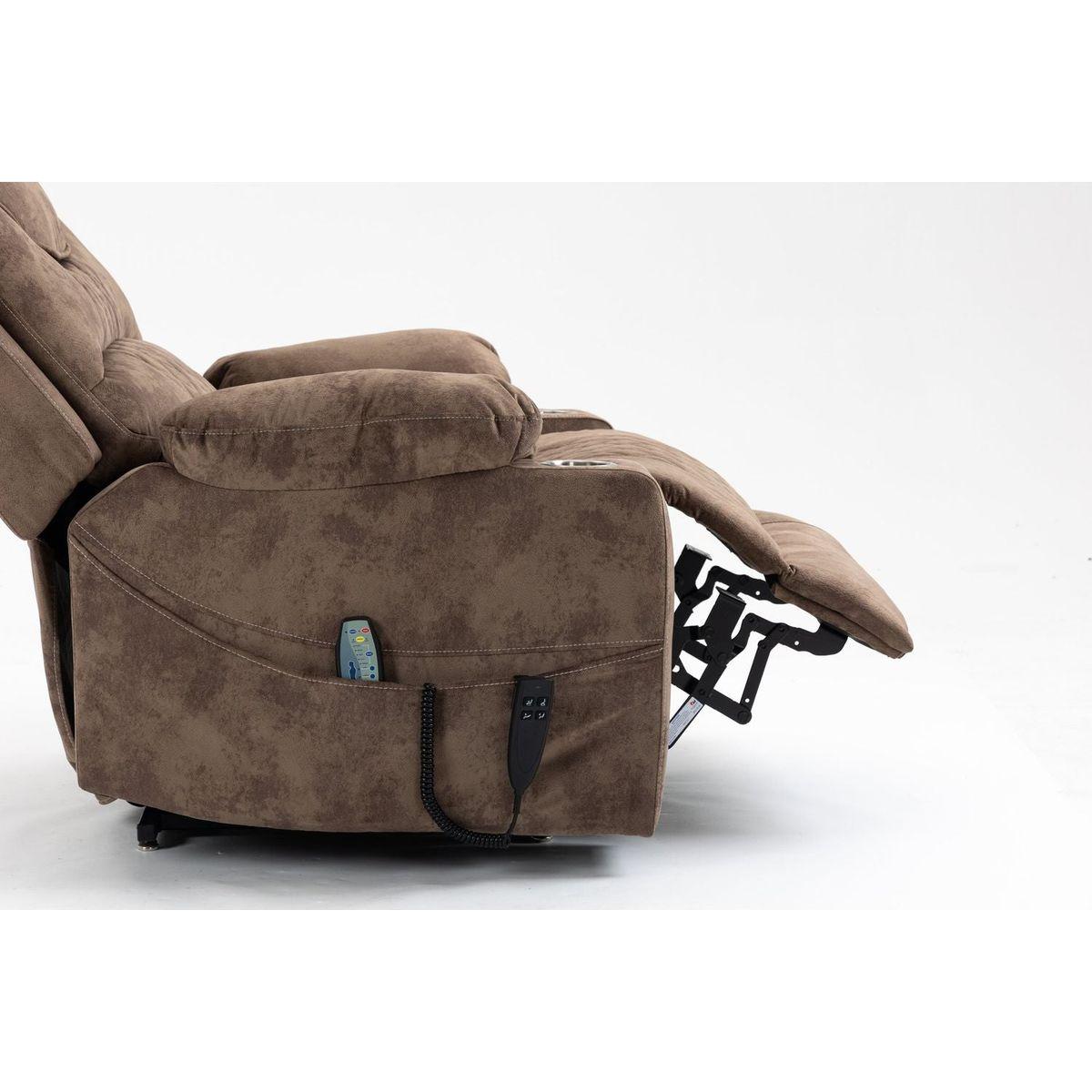 Lounge chair lift chair relax sofa chair sitting room furniture sitting room power supply elderly electric lounge chair (180 degree lying flat)