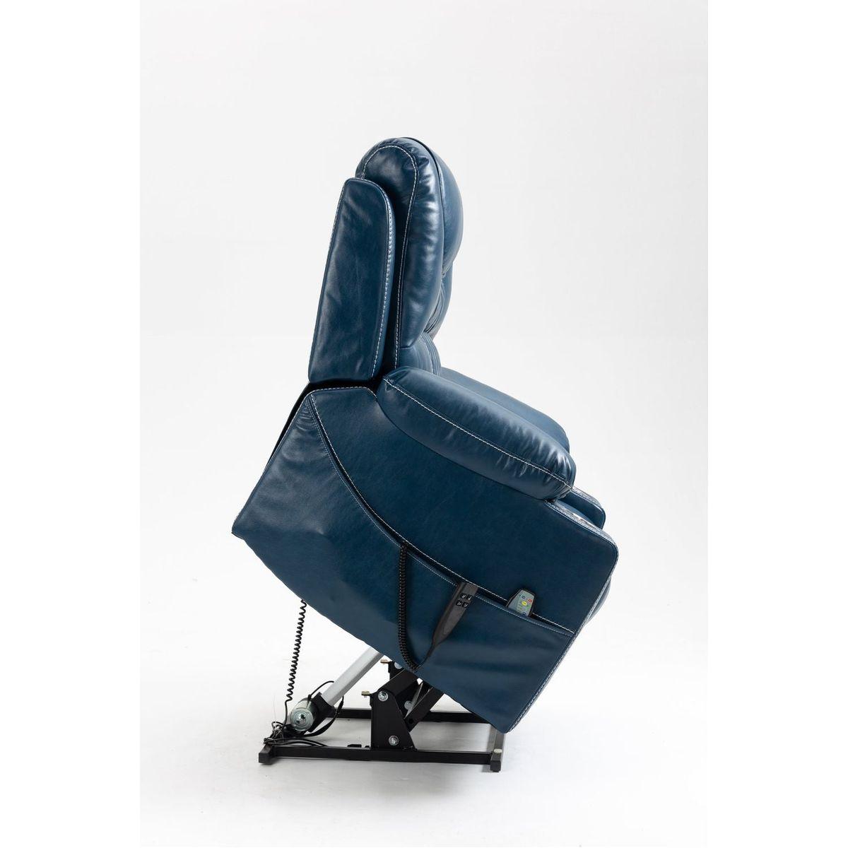 Lounge chair lift chair relax sofa chair sitting room furniture sitting room power supply elderly electric lounge chair (180 degree lying flat)