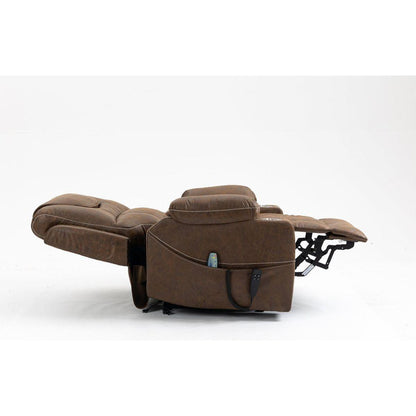 Lounge chair lift chair relax sofa chair sitting room furniture sitting room power supply elderly electric lounge chair (180 degree lying flat)