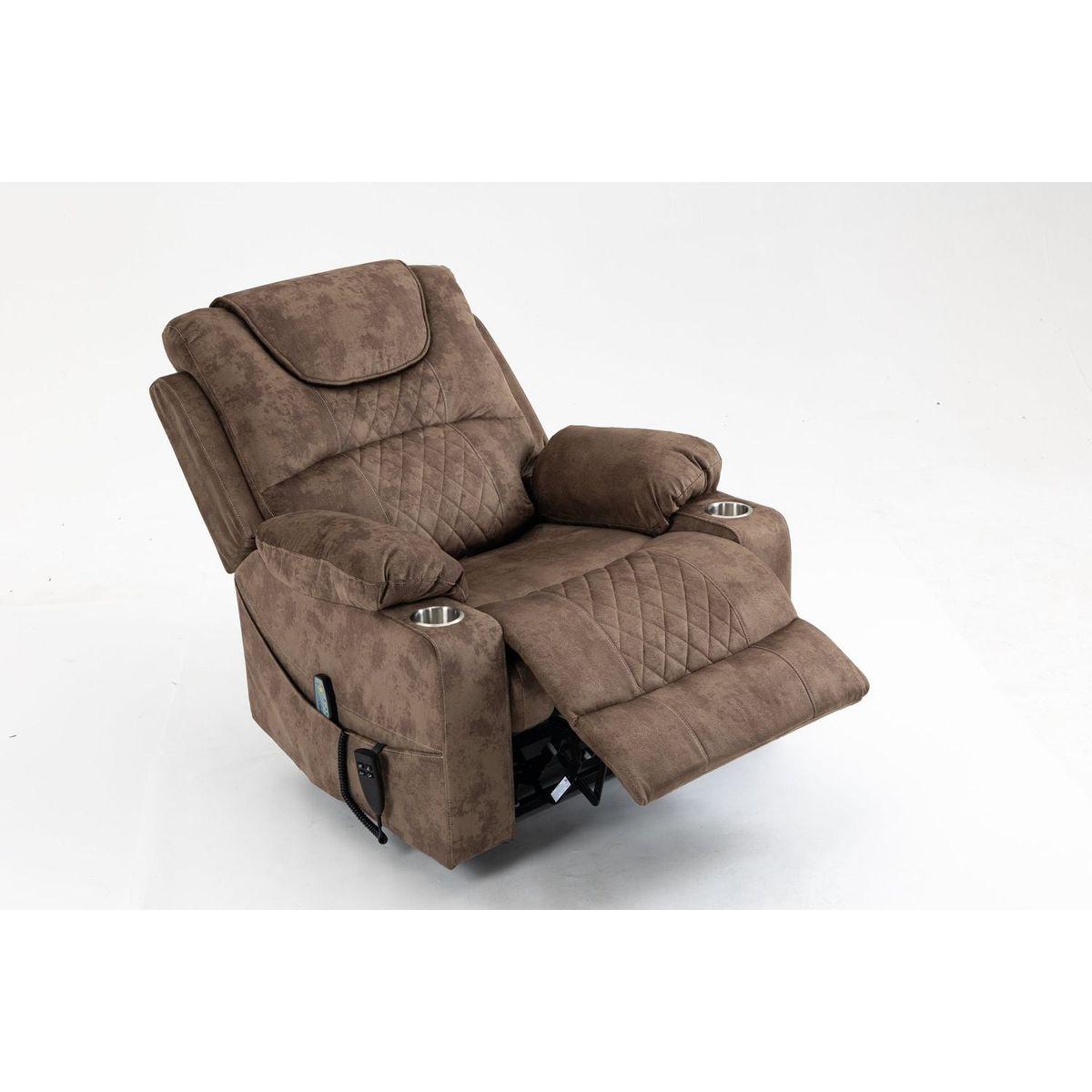 Lounge chair lift chair relax sofa chair sitting room furniture sitting room power supply elderly electric lounge chair (180 degree lying flat)
