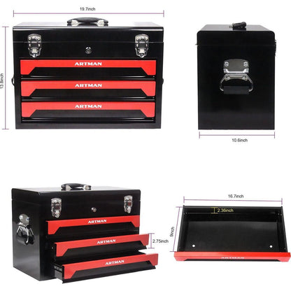 3 Drawers Tool Box