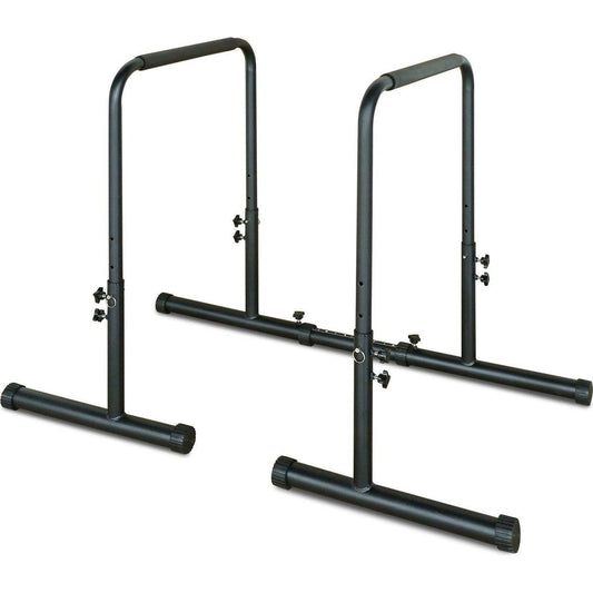 Power Tower Dip Station Pull Up Bar Stand Adjustable Height Heavy Duty Multi-Function Fitness Training Equipment