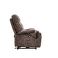 Liyasi Dual OKIN Motor Power Lift Recliner Chair for Elderly Infinite Position Lay Flat 180 Recliner with Heat Massage