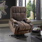 Liyasi Dual OKIN Motor Power Lift Recliner Chair for Elderly Infinite Position Lay Flat 180 Recliner with Heat Massage