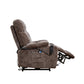 Liyasi Dual OKIN Motor Power Lift Recliner Chair for Elderly Infinite Position Lay Flat 180 Recliner with Heat Massage