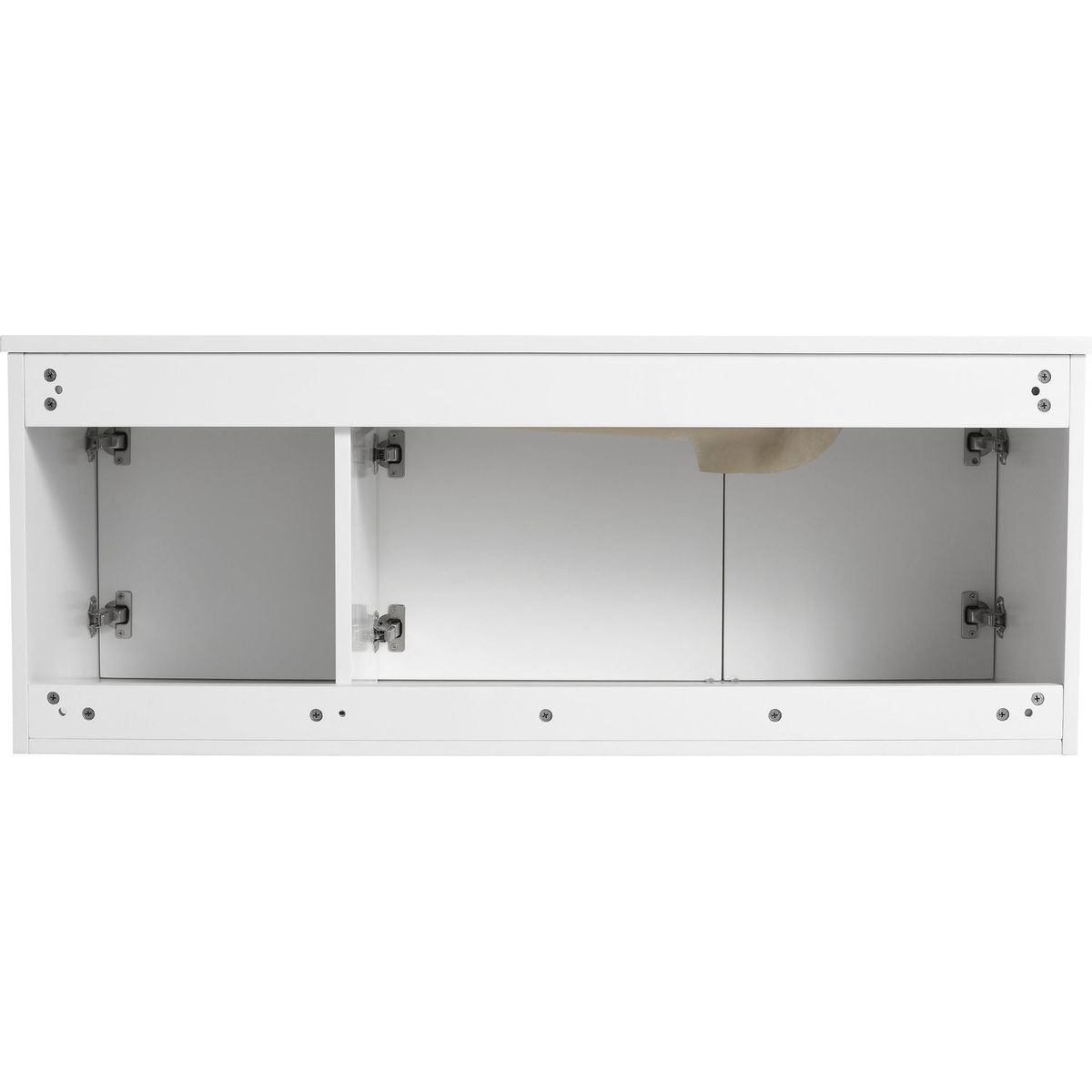 48 Inch Wall Mounted Bathroom Vanity With SInk, Soft Close Doors (KD-PACKING)