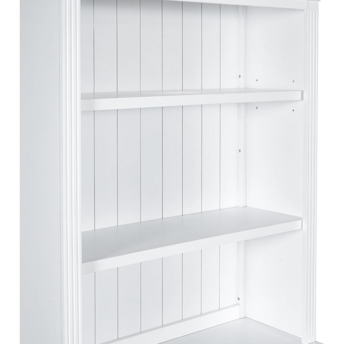 83.4"Tall Bookshelf Suite, Modern Bookcase Suite with LED Lighting,Doors and Drawers,2-Piece Set Storage Bookcase with Open Shelves for Living Room,Home Office,White