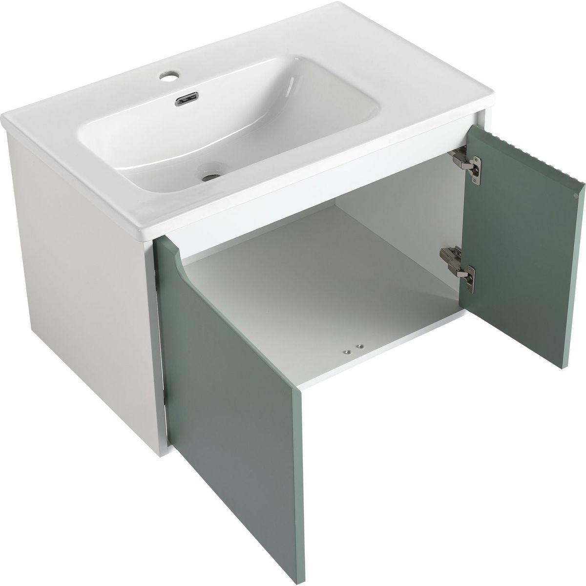 Floating Bathroom Vanity with Sink 32 Inch for Bathroom, Bathroom Vanity with Soft Close Door