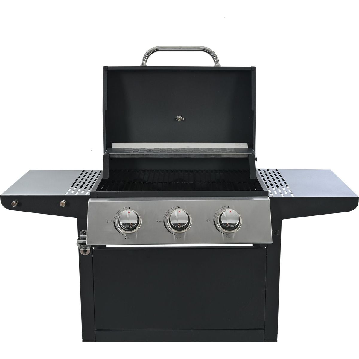 Propane Grill 3 Burner Barbecue Grill Stainless Steel Gas Grill