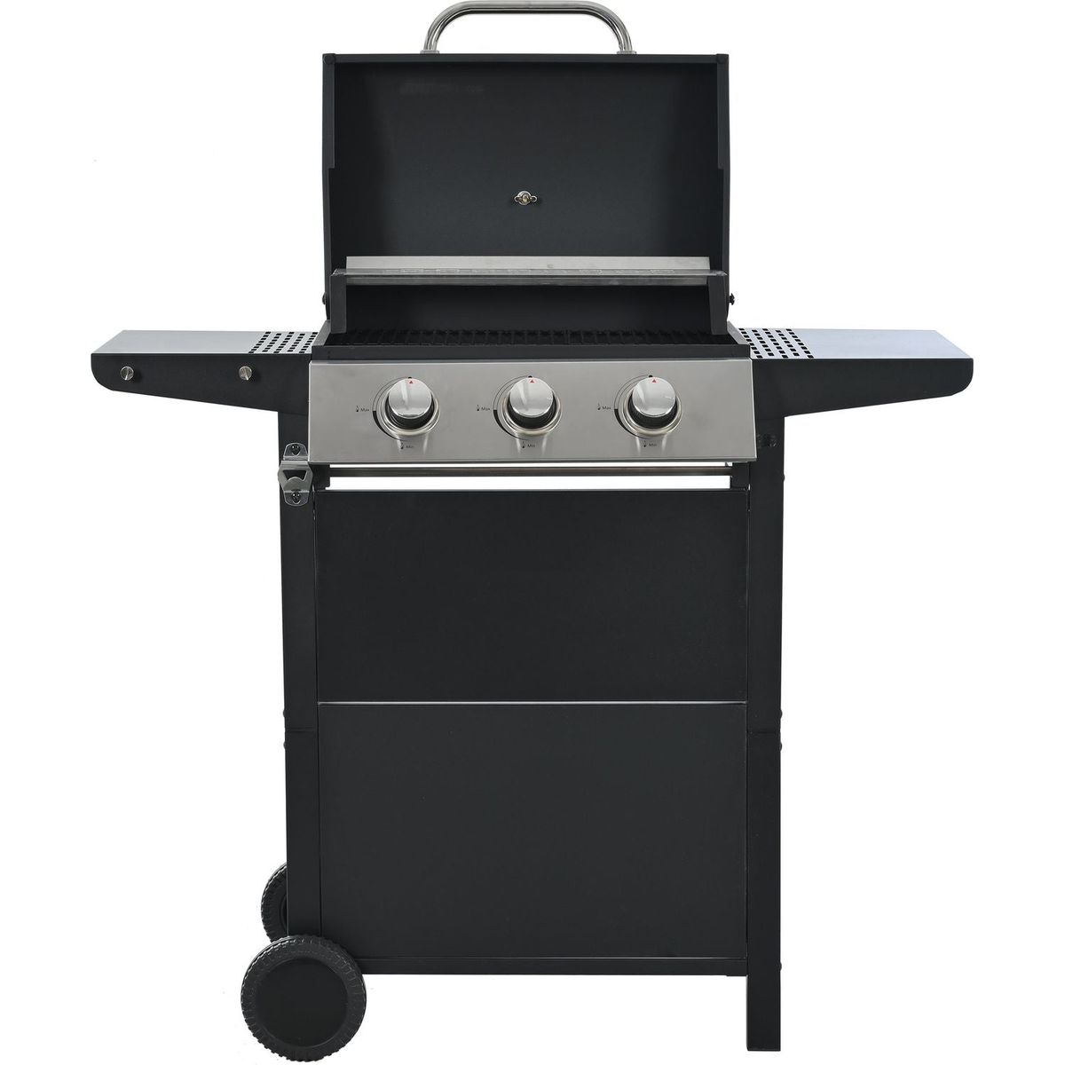 Propane Grill 3 Burner Barbecue Grill Stainless Steel Gas Grill