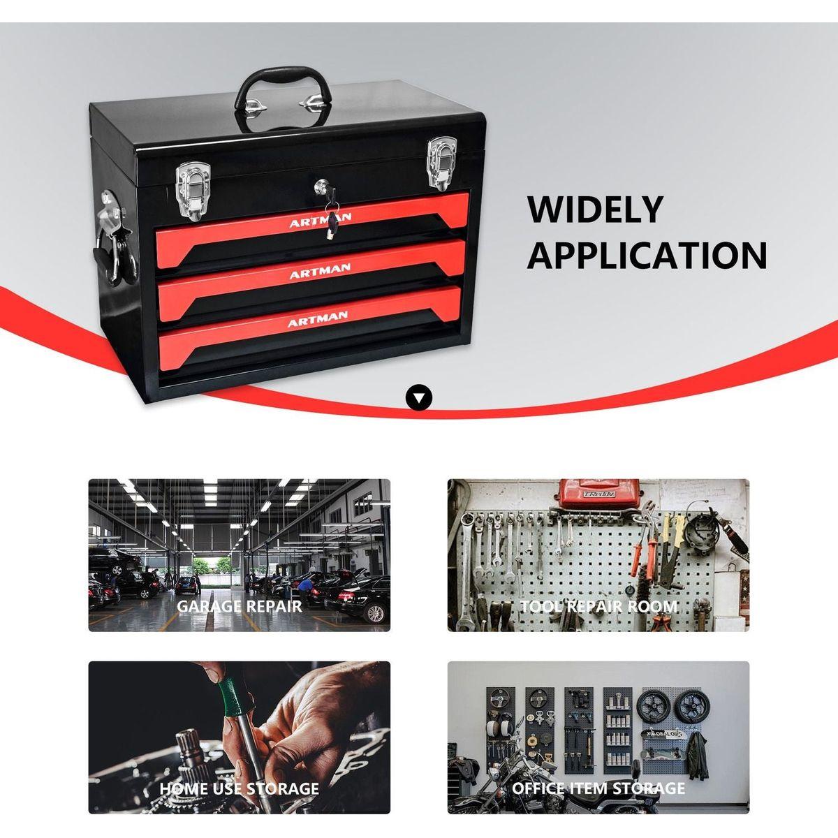 3 Drawers Tool Box