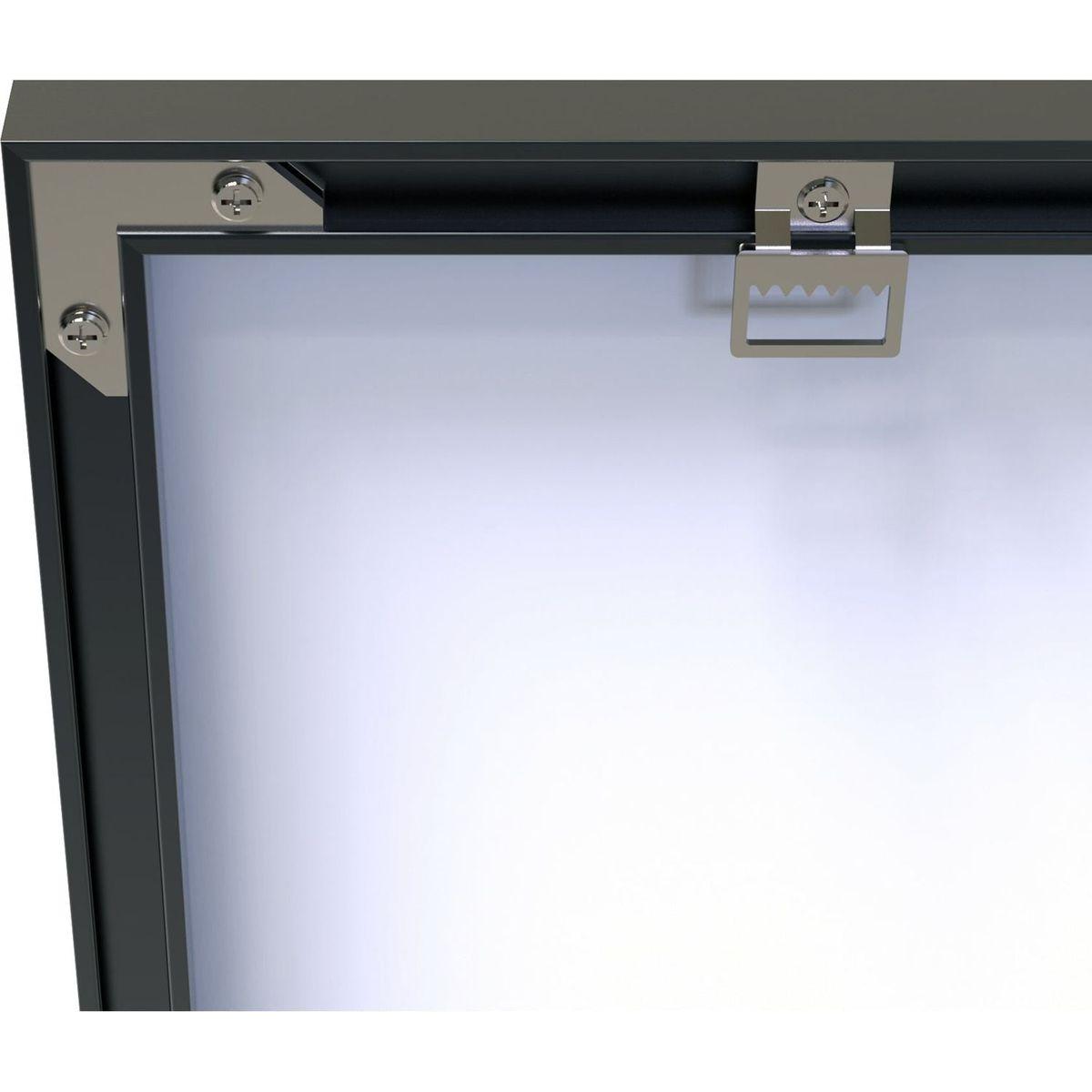 48"x32" Oversized Modern Rectangle Bathroom Mirror with Balck Frame Decorative Large Wall Mirrors for Bathroom Living Room Bedroom Vertical or Horizontal Wall Mounted mirror with Aluminum Frame