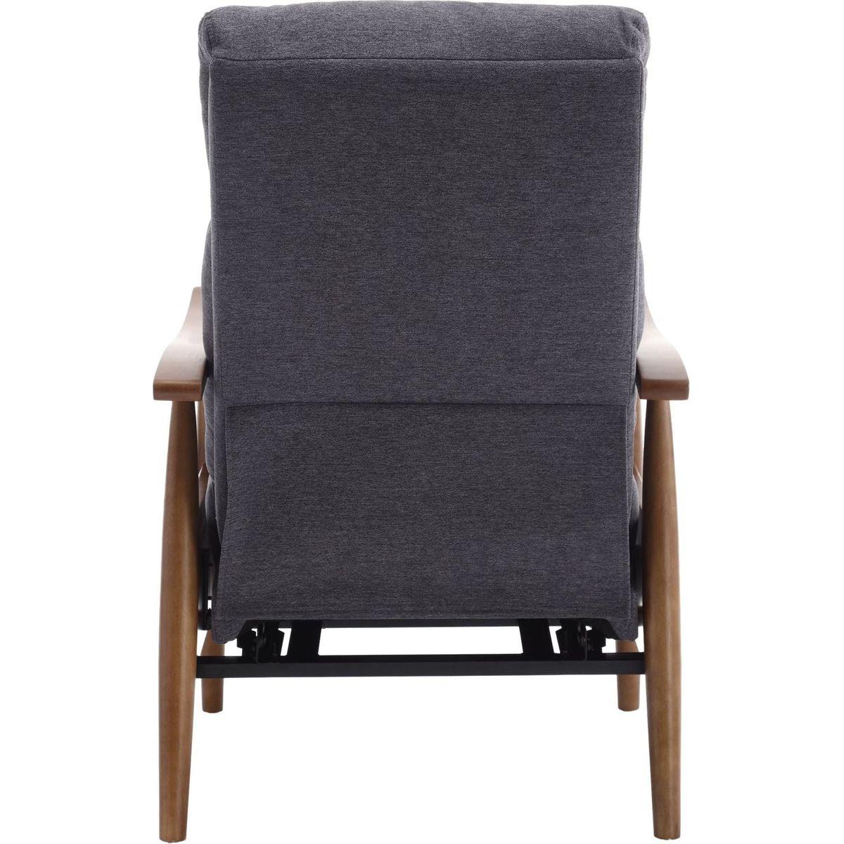 COOLMORE Wood Frame Armchair,  Modern Accent Chair Lounge Chair for Living Room