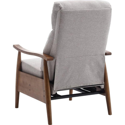 Wood Frame Armchair, Modern Accent Chair Lounge Chair for Living Room