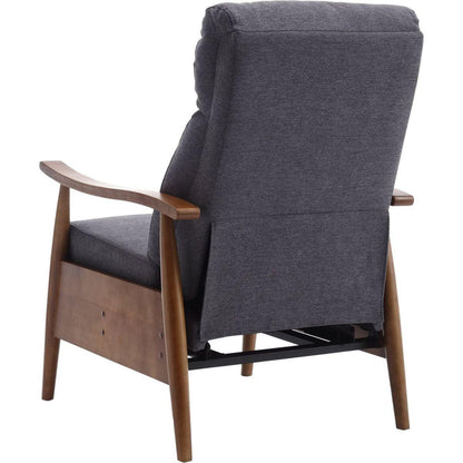 COOLMORE Wood Frame Armchair,  Modern Accent Chair Lounge Chair for Living Room