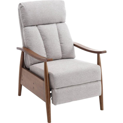 Wood Frame Armchair, Modern Accent Chair Lounge Chair for Living Room