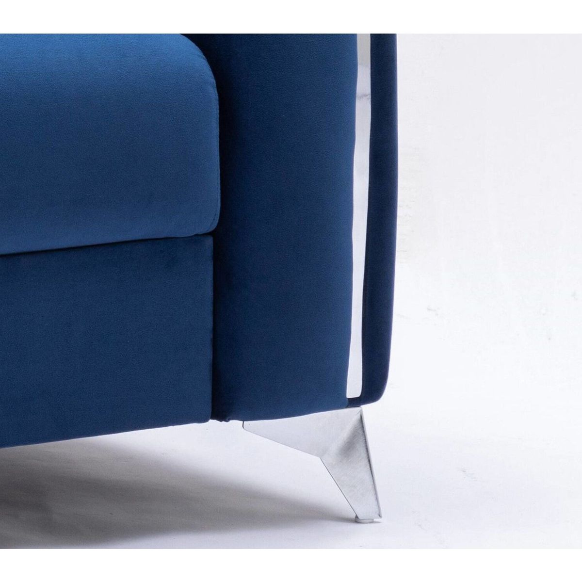 Wenona Chair, Blue Velvet