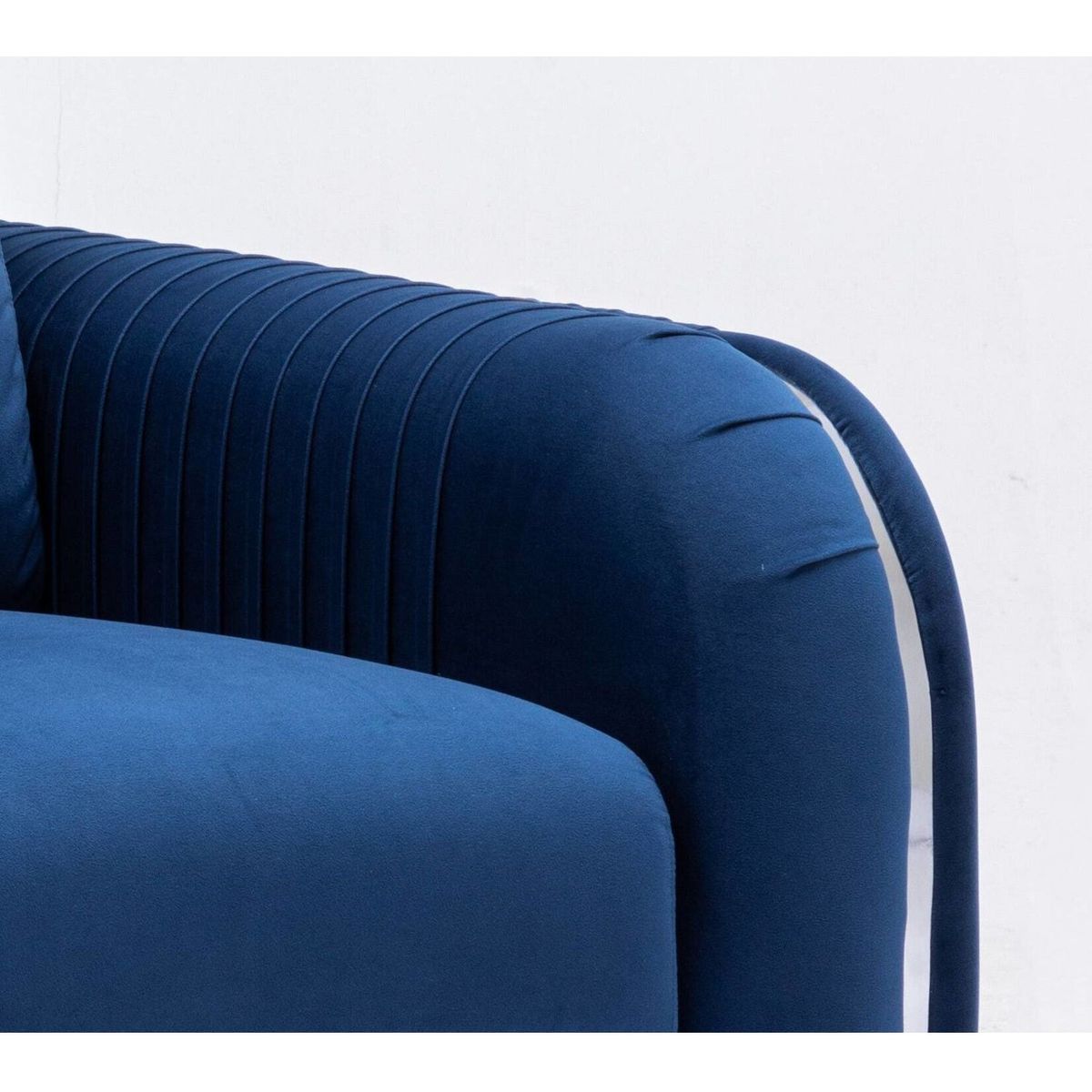 Wenona Chair, Blue Velvet