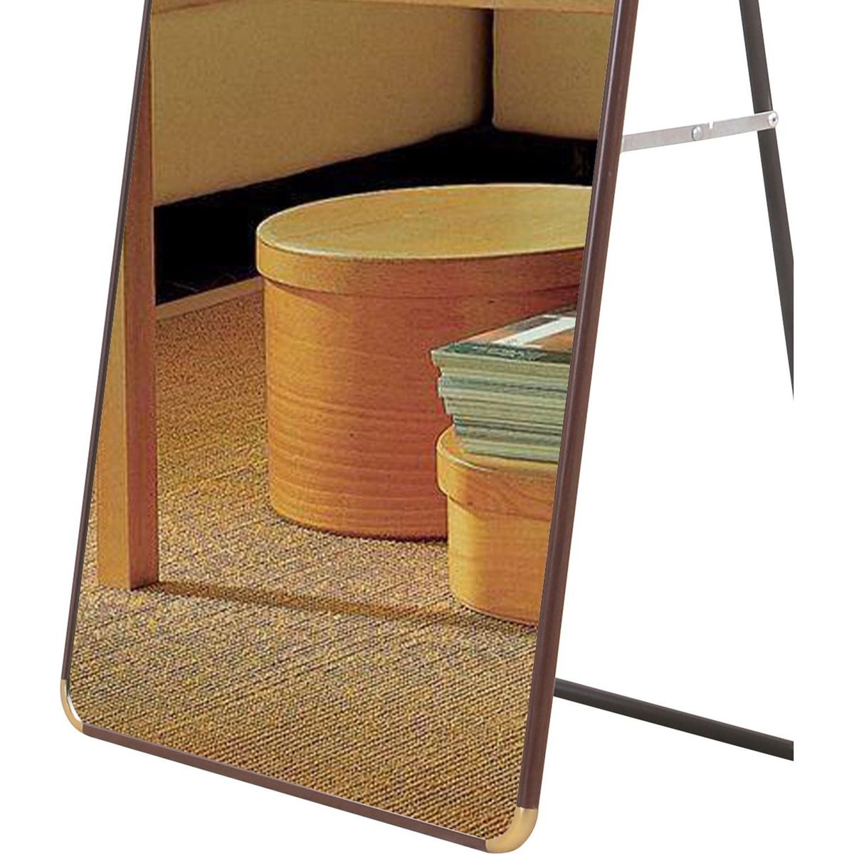 The 4th generation floor standing full-length mirror. wall mirror, bathroom makeup mirror, bedroom foyer, clothing store, wall mounted. 60 "x 16.5"