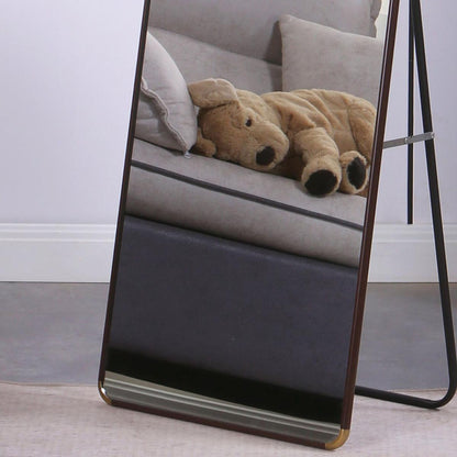 The 4th generation floor standing full-length mirror. wall mirror, bathroom makeup mirror, bedroom foyer, clothing store, wall mounted. 60 "x 16.5"