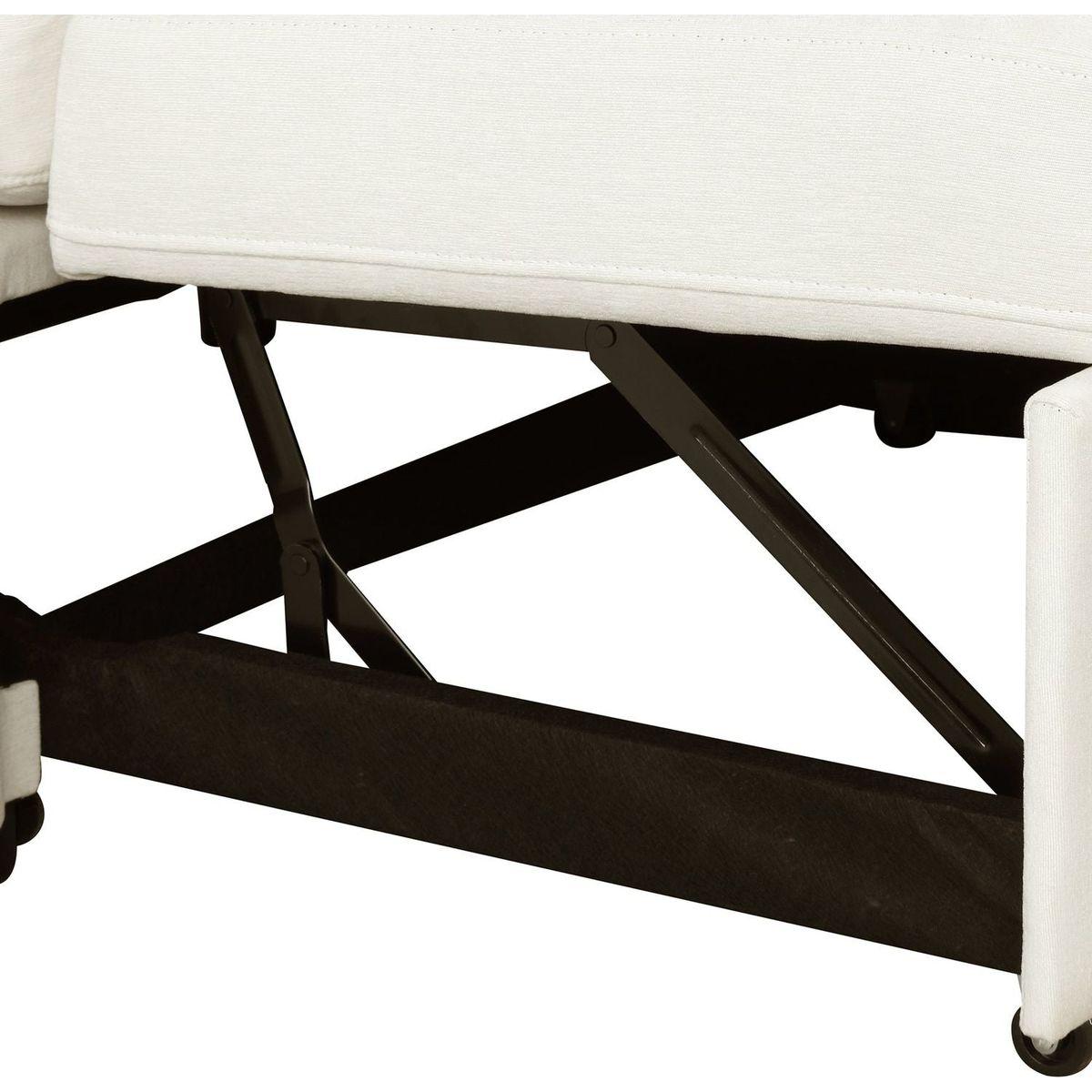 124.8"L-shaped Sofa Convertible Sofa Bed Pull Out Sofa Sleeper with Two Back Pillows, Two USB Ports and Two Power Sockets for Living Room, Beige