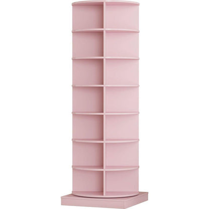 new 360 pink rotating shoe cabinet with 7 layers can accommodate up to 28 Paris shoes